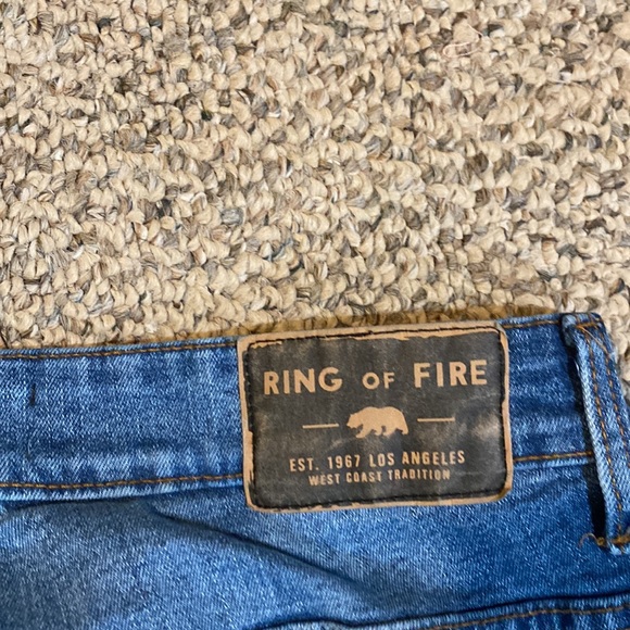 Mens Ring Of Fire jeans - Picture 5 of 5